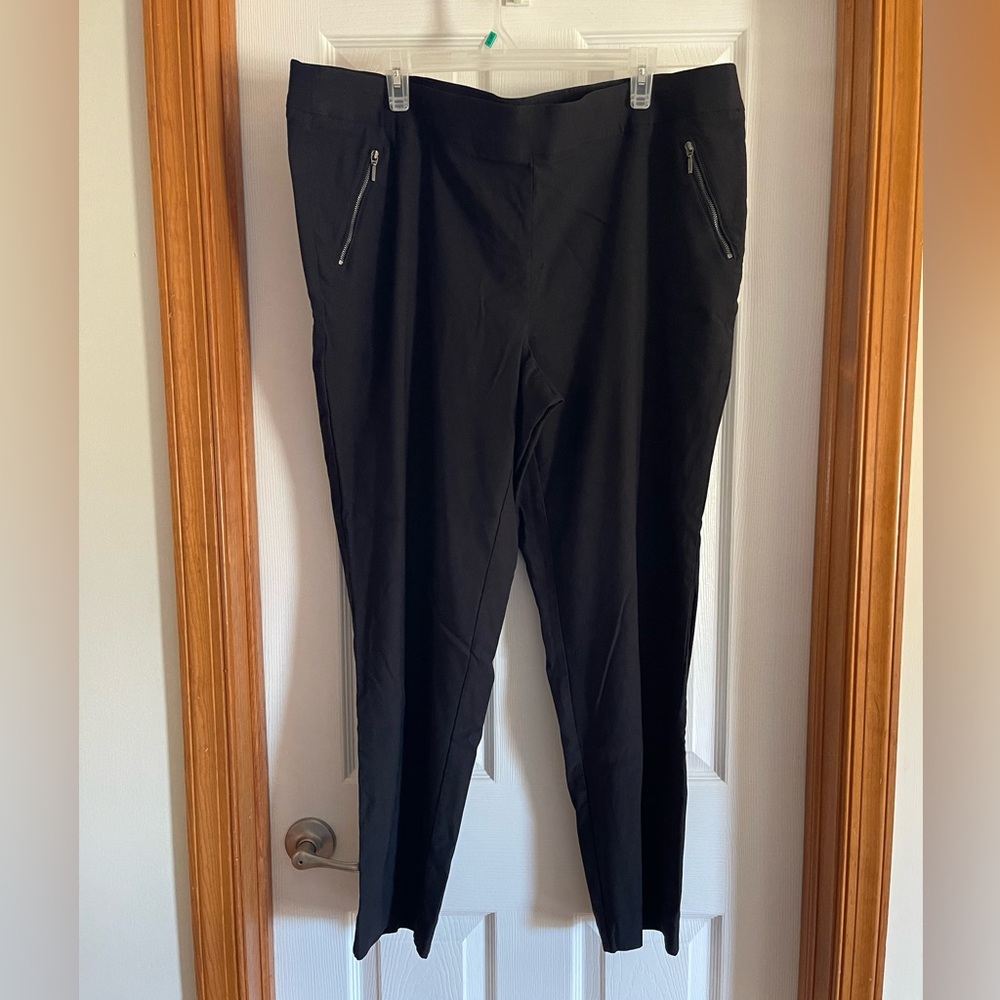 Stitch Fix - Michel Studio Alexa Dress Pants, Black, Stretch, 24W